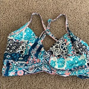 Seafolly bathing suit top racerback